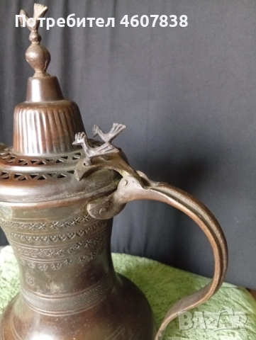 Кана,джезве  за кафе 31-27 см, снимка 3 - Антикварни и старинни предмети - 52638529