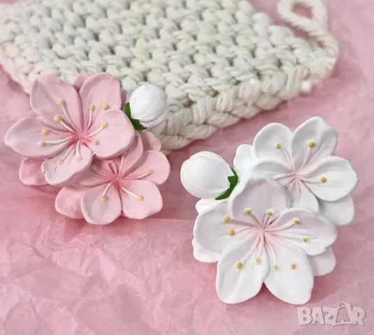 Молд цвят праскова 8 см , снимка 2 - Форми - 49050291