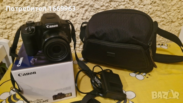Фотоапарат Canon SX 70 HS, снимка 2 - Фотоапарати - 52444203