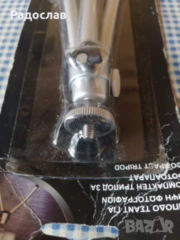 мини трипод / стойка за фотоапарати , снимка 4 - Чанти, стативи, аксесоари - 50633847