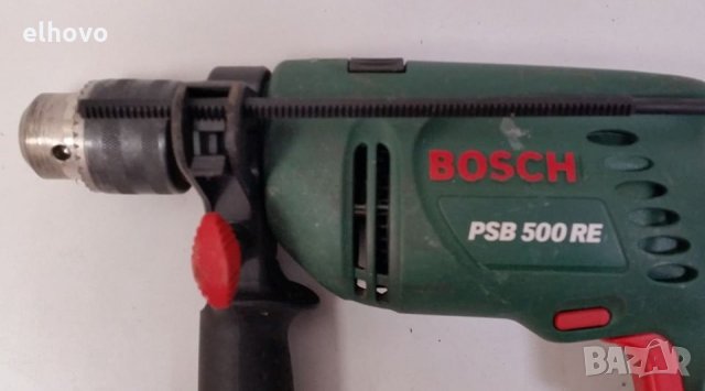 Бормашина ударна BOSCH PSB 500 RE -1, снимка 6 - Бормашини - 27644678