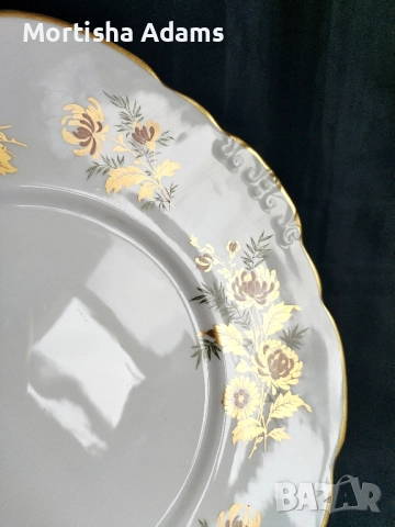 Английско плато, снимка 2 - Чинии - 52112567