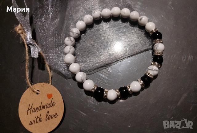 Гривни от естествени камъни , снимка 14 - Гривни - 43452132