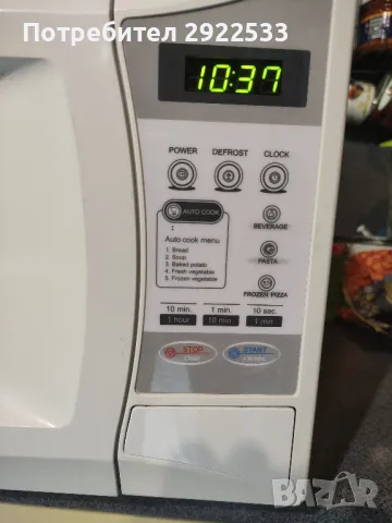 Много запазена микровълнова печка, снимка 15 - Микровълнови - 47301140