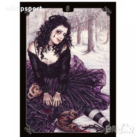 карти оракул LOSCARABEO VICTORIA FRANCES  нови , снимка 3 - Карти за игра - 32695462