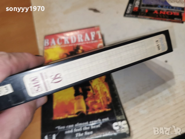BACKDRAFT VHS 0101261836, снимка 13 - Други жанрове - 52949507