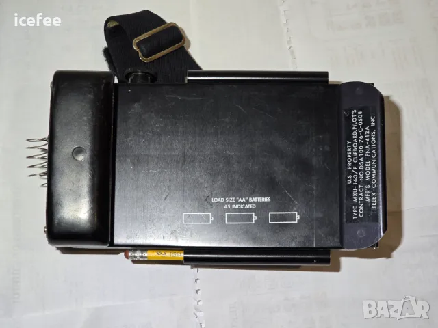 Пилотски клипборд за коляно USA MXU-163/P Vietnam War, снимка 4 - Антикварни и старинни предмети - 48661804