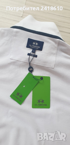 La Martina  Pique Cotton Slim Fit  Mens Size M НОВО! ОРИГИНАЛ! Мъжка Тениска!, снимка 5 - Тениски - 53450311