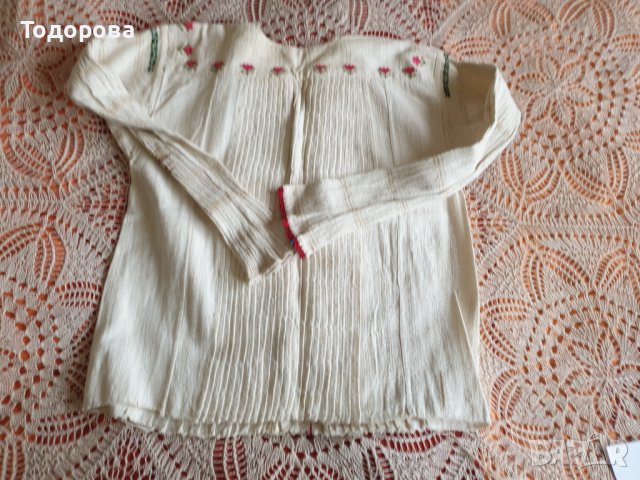 Автентична къса риза от народна носия., снимка 5 - Антикварни и старинни предмети - 43044688