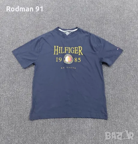 Tommy hilfiger M овърсайз тениска мъжка , снимка 2 - Тениски - 47330372