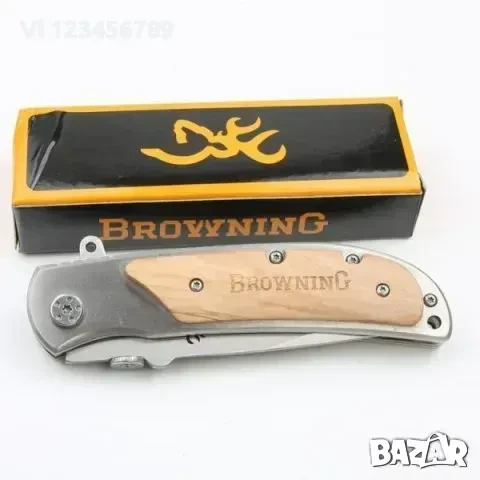Сгъваем нож Browning-338 - 90x215 mm, снимка 6 - Ножове - 51108728