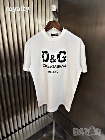 Dolce & Gabbana Мъжка Тениска Два Цвята Нови Реални Снимки , снимка 2 - Тениски - 53302024