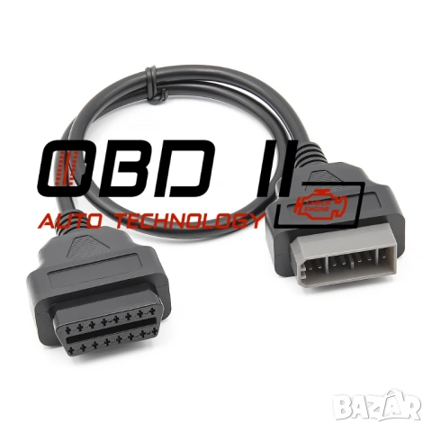 Кабел / Преходник / Адаптер за Nissan 14 Пина Pin Нисан Delphi Autocom, снимка 2 - Аксесоари и консумативи - 53197069