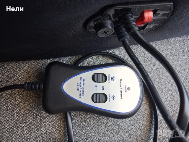 Масажна възглавница шиацу, снимка 2 - Масажори - 52016565