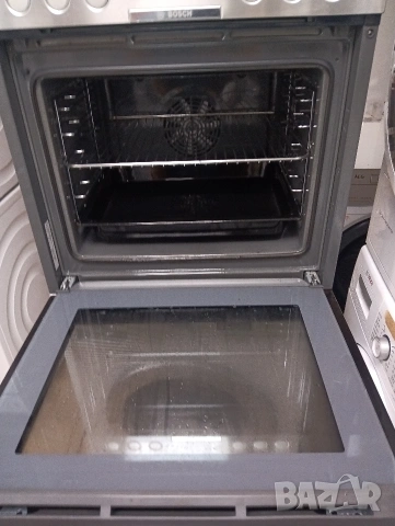 Като нова иноксова печка за вграждане Бош Bosch с две години гаранция!, снимка 3 - Печки, фурни - 53472680