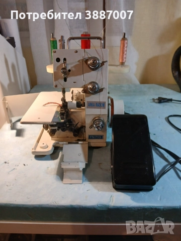 Оверлог/Триконечен ARKA RADOM FN 713, снимка 7 - Шевни машини - 51435335