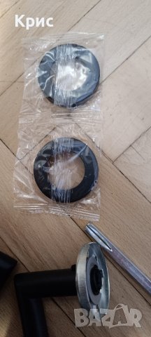 Метални дръжки за врати черен цвят., снимка 9 - Други - 43484577