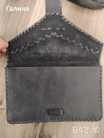 Три малки чанти от естествена кожа, снимка 7 - Чанти - 52501944