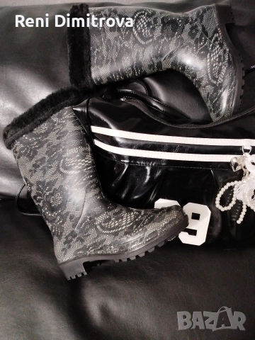 дамски гумени ботуши , снимка 3 - Дамски ботуши - 52683085