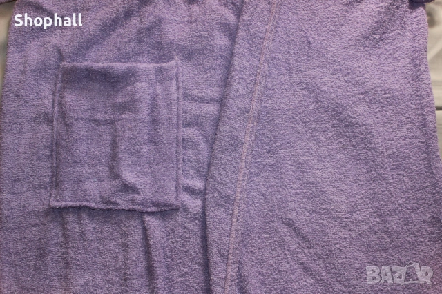 Памучен халат размер М, снимка 3 - Хавлиени кърпи - 53219389