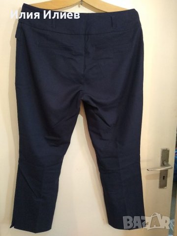 Тъмно син панталон, размер ХL, снимка 3 - Панталони - 38352795