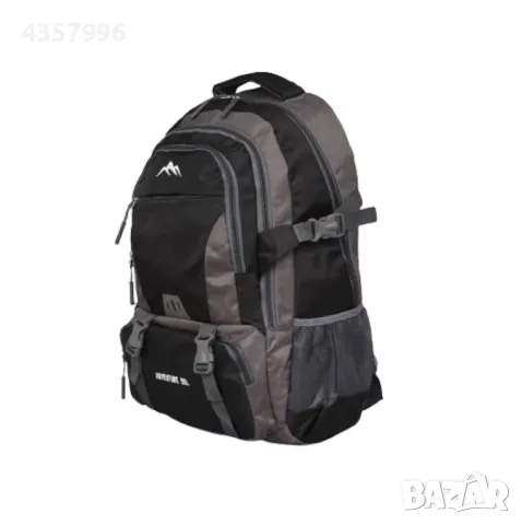 Туристическа раница, Текстил, 55л., Черен , снимка 2 - Спортна екипировка - 50084679