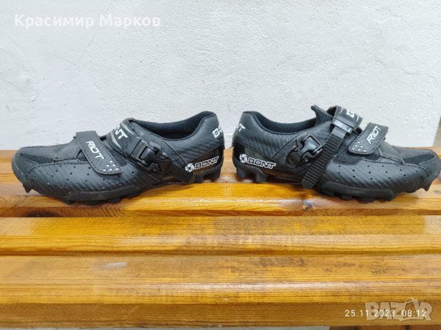 обувки за колоездене bont riot mtb spd Карбон, снимка 1 - Детски обувки - 43139568