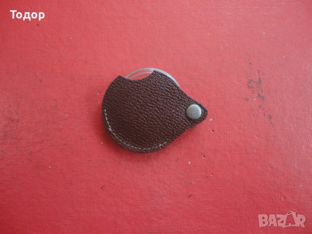 Немска джобна лупа за монети 3, снимка 5 - Нумизматика и бонистика - 43950429