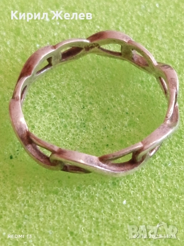 Пръстен Tiffany Infinity в стерлингово сребро стил поднесен аристократично 51125, снимка 5 - Пръстени - 52623340
