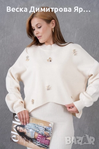 Рокля с пуловер