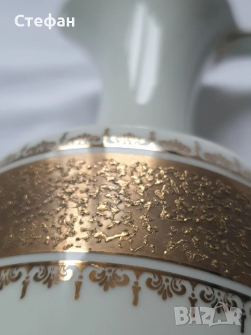 Порцеланова ваза - кана, снимка 4 - Антикварни и старинни предмети - 52476863