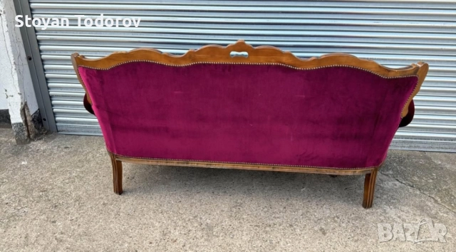 Холна гарнитура Рококо стил, снимка 7 - Дивани и мека мебел - 52551744