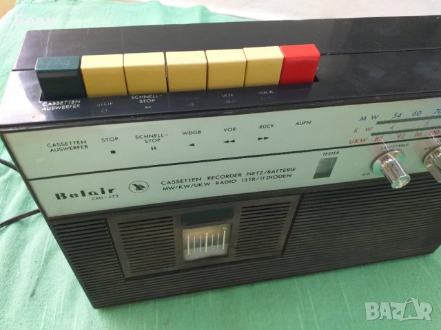 Belair CRH-570 U.S.A. Радиокасетофон, снимка 3 - Радиокасетофони, транзистори - 33412923