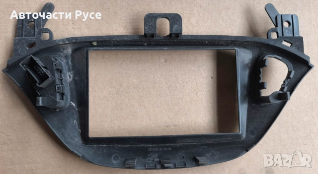Рамка за монтаж на 2-DIN мултимедия за Opel Corsa E , бутон централно13363826 , снимка 2 - Части - 52321769
