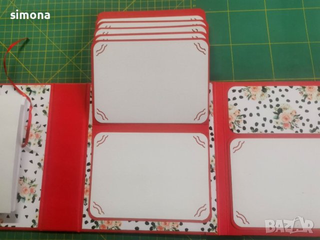 Скрапбук албум ръчна изработка, снимка 7 - Други - 40753453