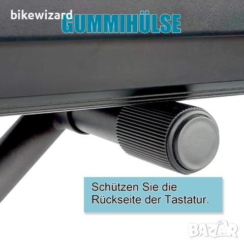 Стойка за клавиатура GLEAM X-образна – регулируема НОВА, снимка 5 - Други - 53434624