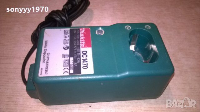 SOLD-ПОРЪЧАНО-makita dc1470 battery charger-внос швеицария