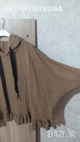 Широка блузка, снимка 4 - Блузи с дълъг ръкав и пуловери - 43294610