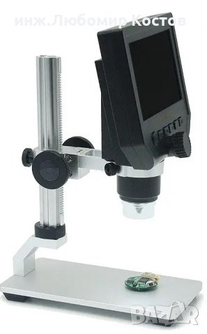Цифров микроскоп с увеличение до 600 пъти, 4,3 инча HD дисплей, снимка 3 - Друга електроника - 39026490