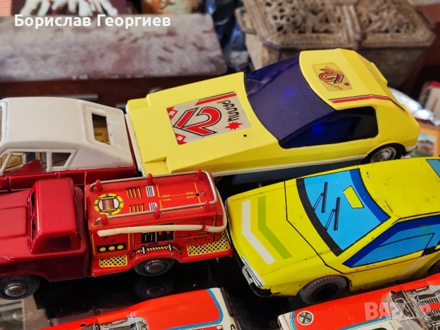 Лот ламаринени играчки коли, снимка 4 - Колекции - 51349463