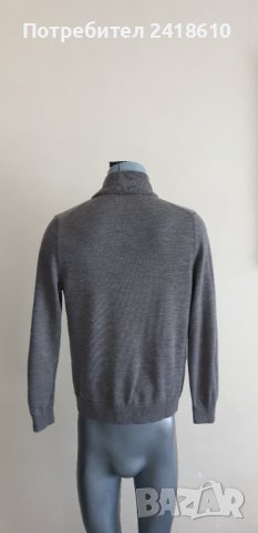 Hackett Nylon Panel Wool Full Zip Mens Size M НОВО! ОРИГИНАЛ! Мъжка Вълнена Жилетка с цял цип!, снимка 3 - Пуловери - 42948921