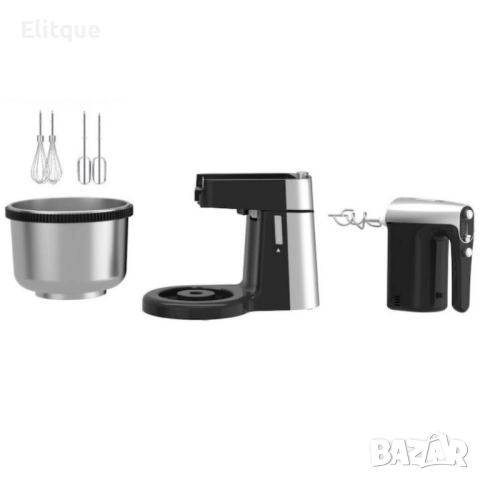 Миксер с купа Royalty Line RL-HM19015, 700W, 6 бъркалки, 3 л, Турбо, 5 скорости, снимка 10 - Миксери - 52542619