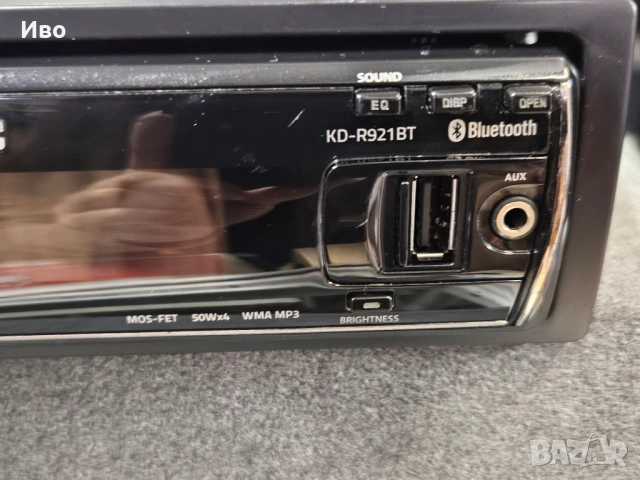 Авто радио JVC KD-R921BT  В отлично техническо и визуално състояние., снимка 8 - Аксесоари и консумативи - 53491829