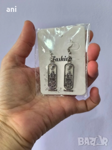 Обеци от Египет – уникално бижу с история! , снимка 2 - Обеци - 52349477