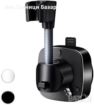 Нов Регулируем държач за душ с вакуум – ABS, водоустойчив и стабилен