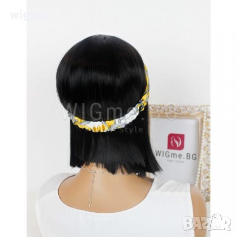 Лента за коса с жълт принт, снимка 3 - Аксесоари за коса - 33047412