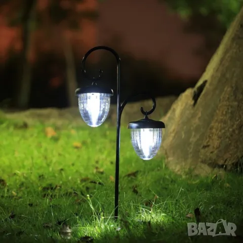 Соларна LED лампа с форма на жълъд, снимка 5 - Други стоки за дома - 49725473