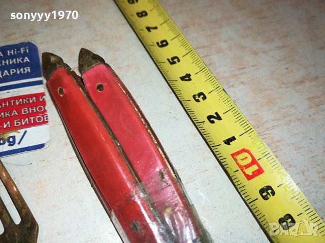 6 ВИЛИЦИ+6 НОЖА+6 ЛЪЖИЦИ ОТ ФРАНЦИЯ 0901241944, снимка 11 - Антикварни и старинни предмети - 43732973