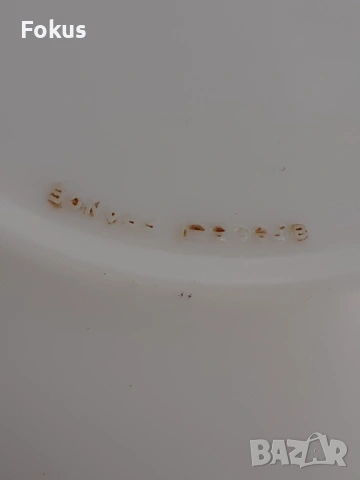 Френска порцеланова чиния порцелан, снимка 4 - Антикварни и старинни предмети - 53449196