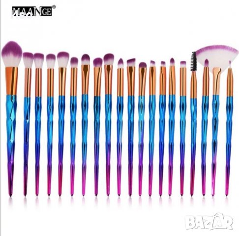 MAANGE Четки за грим 20бр в комплект, снимка 6 - Подаръци за жени - 27192906